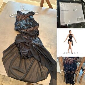 Contemporary or lyrical dance costume